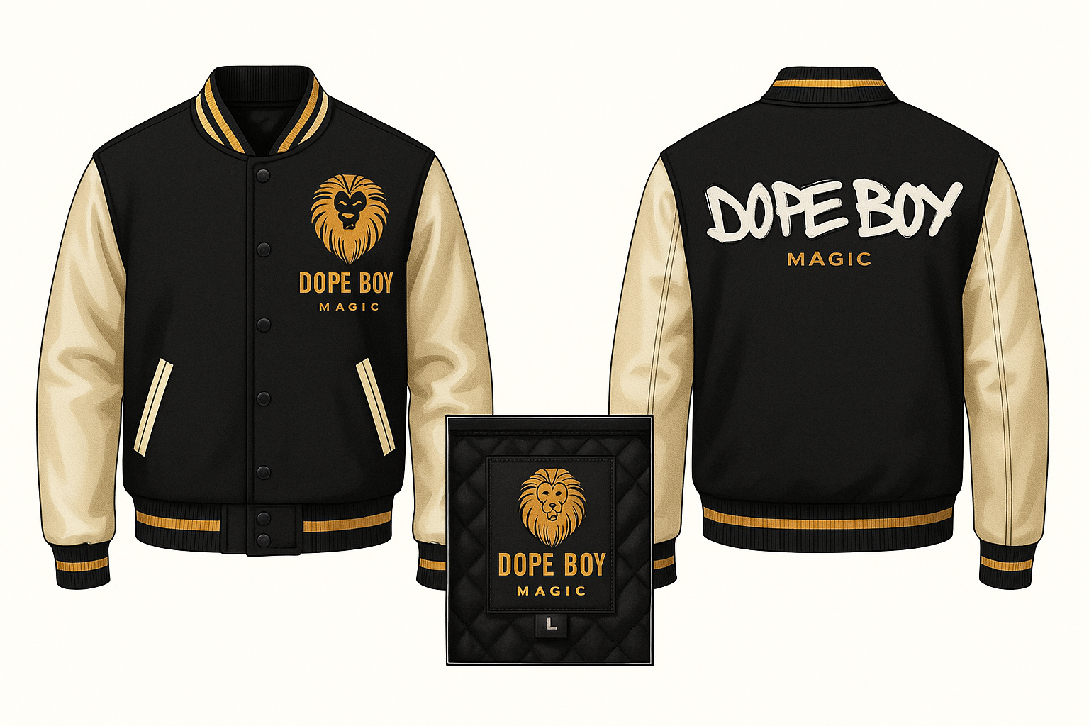 Dope Boy Majic Varsity Jacket