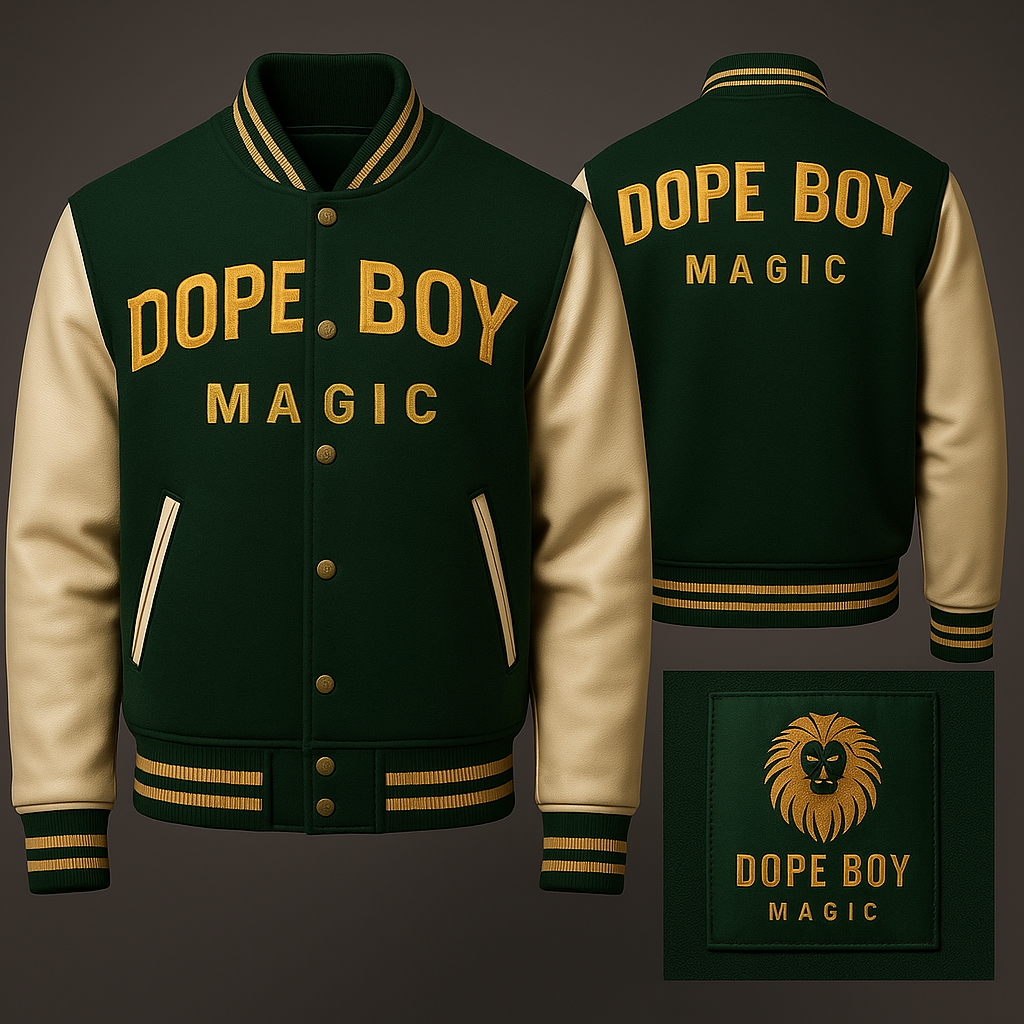 Dope Boy Majic Varsity Jacket