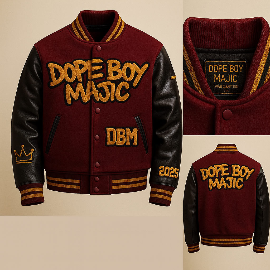 Dope Boy Majic Varsity Jacket